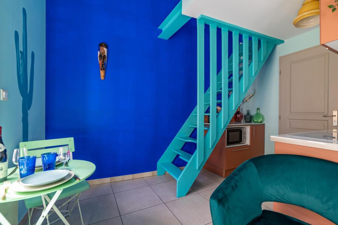Le Reve Bleu Majorelle - Duplex Sur Les Toits - Une Nuit A Ним Экстерьер фото