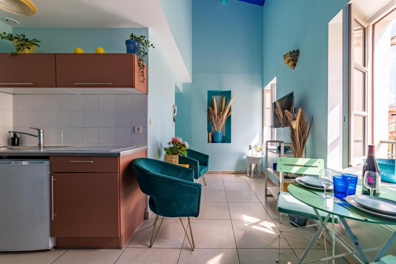 Le Reve Bleu Majorelle - Duplex Sur Les Toits - Une Nuit A Ним Экстерьер фото